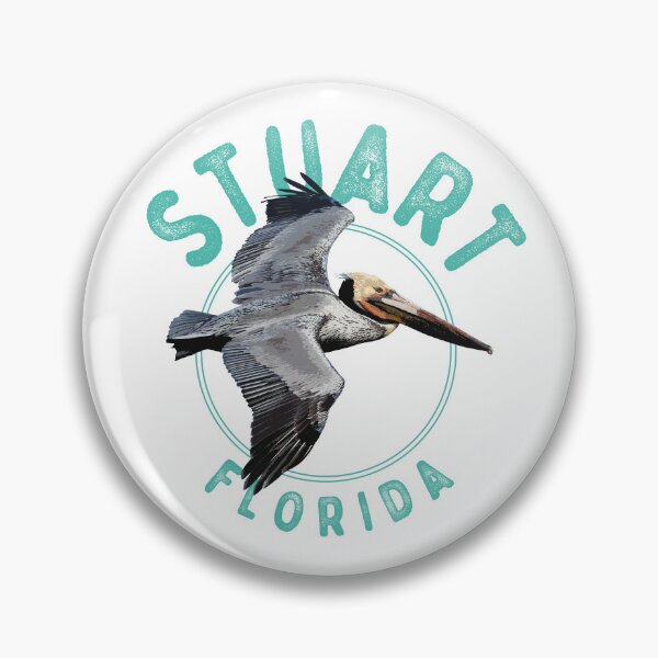 Item preview, Stuart Florida Pelican Design designed and sold by Futurebeachbum.