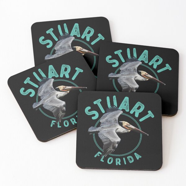Item preview, Stuart Florida Pelican Design designed and sold by Futurebeachbum.