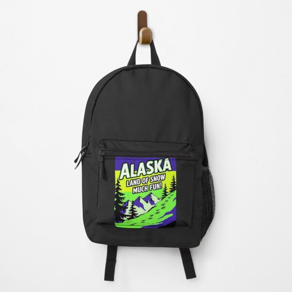 Item preview, Alaska Land Of Snow Much Fun Travel Quote designed and sold by TheArtOfPat.