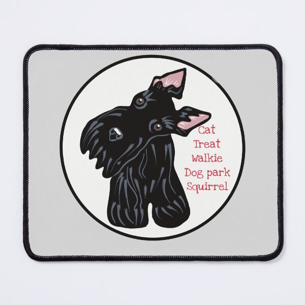 Item preview, Cute Scottie Head Tilt from hearing certain words designed and sold by Janpaints22.
