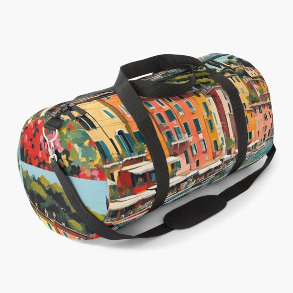 Item preview, Portofino Italy Scene Modern Art Sailboats Waterscape  designed and sold by SeaStarAlex.