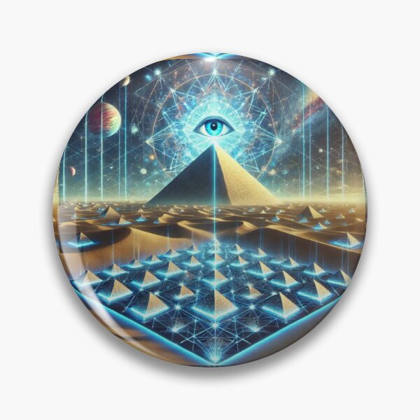 Item preview, Infinite Pyramid: Divine Geometry and the All-Seeing Eye designed and sold by Meta2Physical.