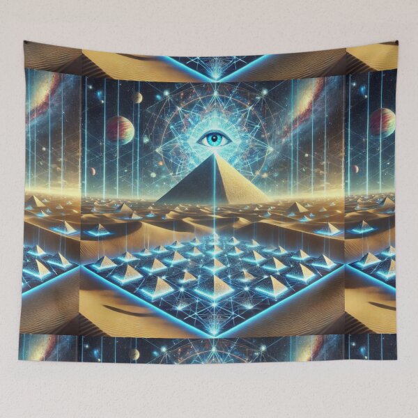 Item preview, Infinite Pyramid: Divine Geometry and the All-Seeing Eye designed and sold by Meta2Physical.