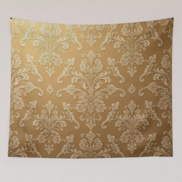 Item preview, Gold Damask designed and sold by DesignsByPrnces.