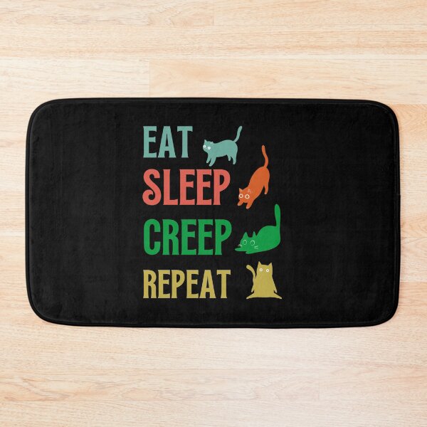Item preview, Eat sleep creep repeat designed and sold by BritishDelights.