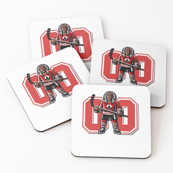 Item preview,   Native American ice hockey red Warrior   designed and sold by Yas_oma.