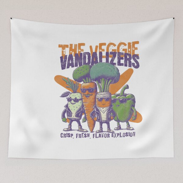Item preview, THE VEGGIE VEGAN designed and sold by Jessica  art.