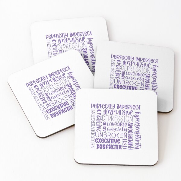 Item preview, Neurodivergent support, subway design designed and sold by Curious Frog.