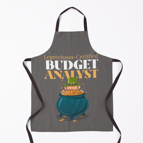 Item preview, Leprechaun Certified Budget Analyst designed and sold by DebtFreeDesigns.