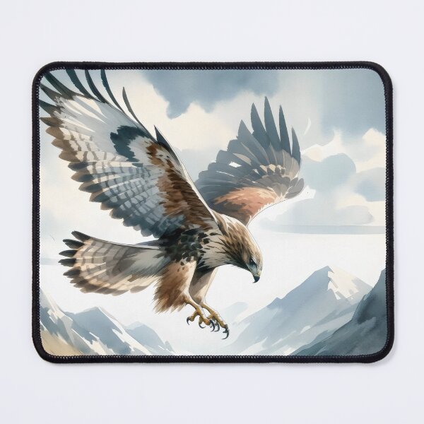 Item preview, Watercolor Bald Eagle designed and sold by GoldenPattern.