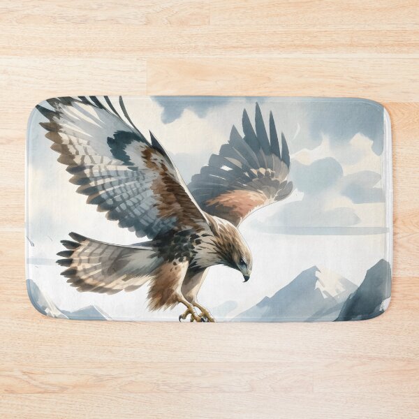 Item preview, Watercolor Bald Eagle designed and sold by GoldenPattern.