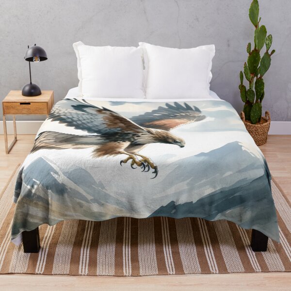 Item preview, Watercolor Bald Eagle designed and sold by GoldenPattern.