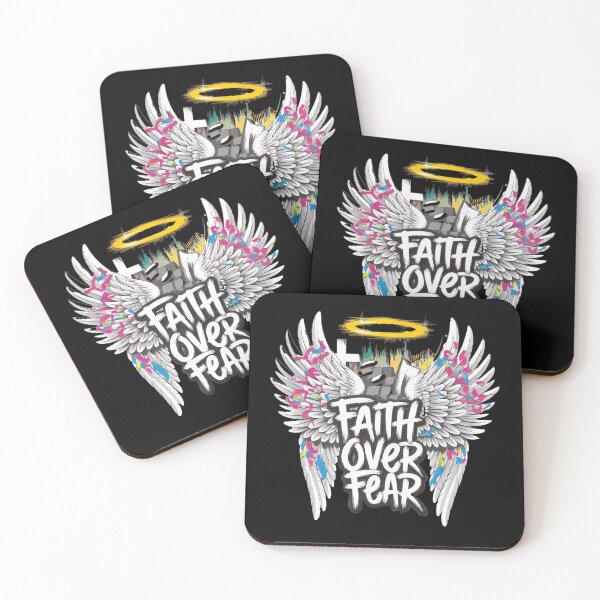 Item preview, Faith Over Fear/Wings designed and sold by DestinyReborn.