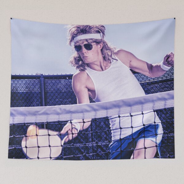 Item preview, Retro Pickleball Action Shot designed and sold by OutofFocusShop.