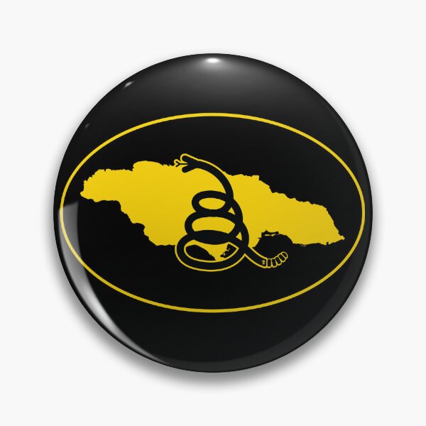Item preview, JAMAICA - Freedom Is The Superpower - Modern Gadsden Snake Flag - Dont Tread On Me design designed and sold by pelagio.