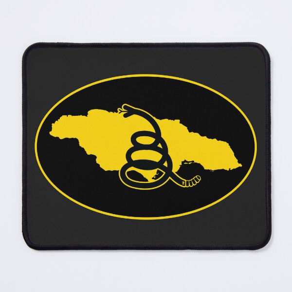Item preview, JAMAICA - Freedom Is The Superpower - Modern Gadsden Snake Flag - Dont Tread On Me design designed and sold by pelagio.