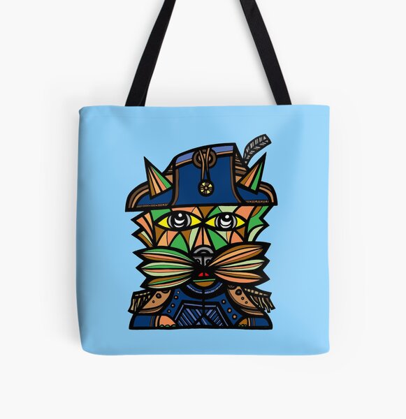 Napoleon Kat All Over Print Tote Bag