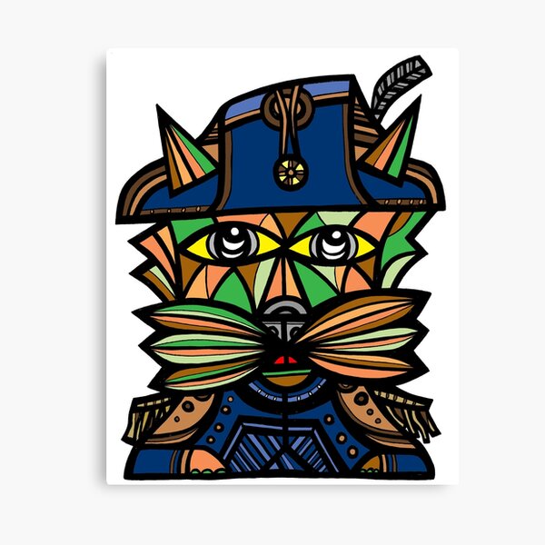 Napoleon Kat Canvas Print