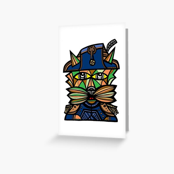 Napoleon Kat Greeting Card