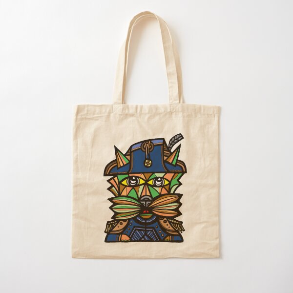 Napoleon Kat Cotton Tote Bag