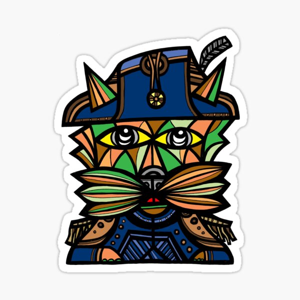 Napoleon Kat Sticker