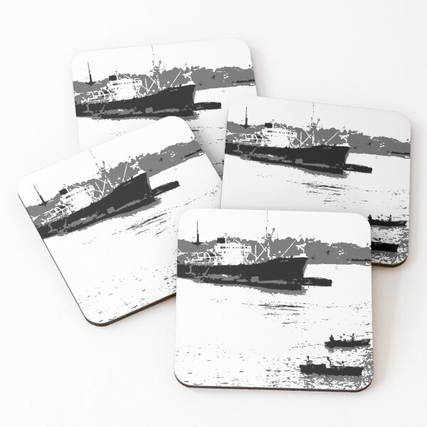 Item preview, Ships in Harbour! designed and sold by Mickangelhere.