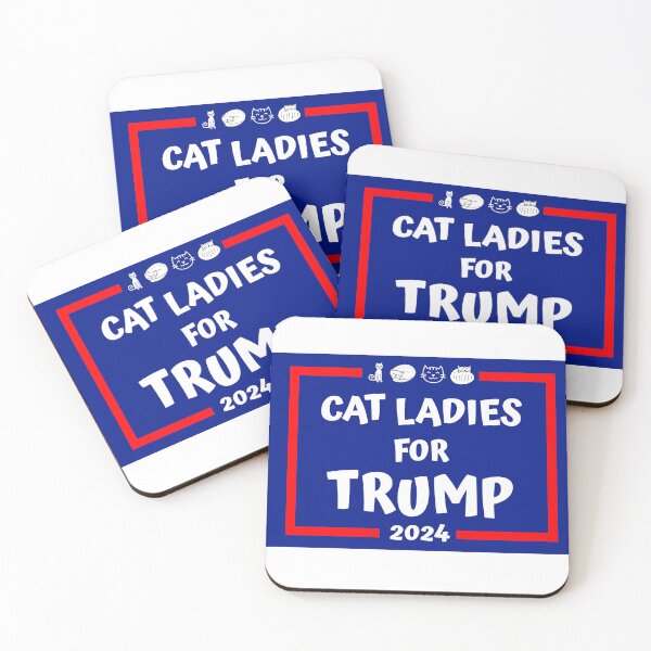 Aperçu de l'œuvre T-shirt « Cat Ladies » pour Trump, etc. créée et vendue par Article-15-6.