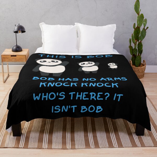 Item preview, This Is Bob Bob has No Arms Knock Knock Who's There? It Isn't Bob , Humor Tee, Funny Husband Gift designed and sold by altraviscote.