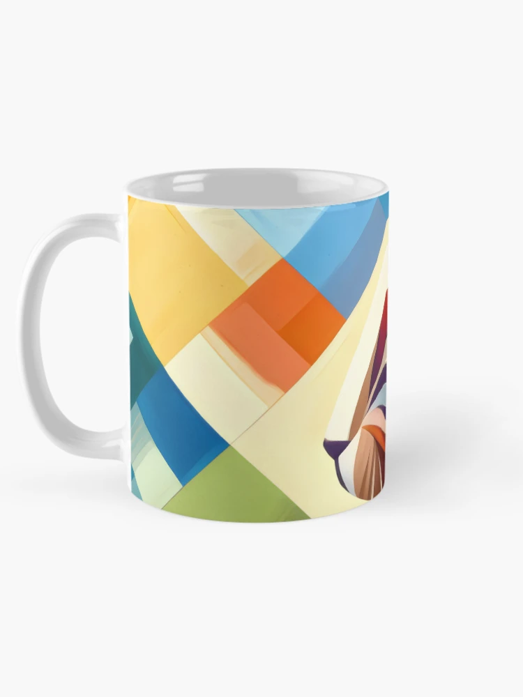 Thumbnail 5 of 6, Coffee Mug, Abstract Rabbit designed and sold by GoldenPattern.