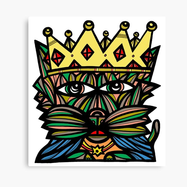 "King Kat" Canvas Print