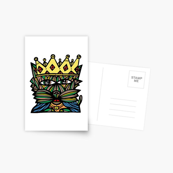 "King Kat" Postcard