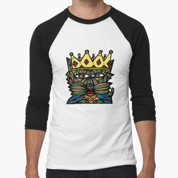 "King Kat" Baseball ¾ Sleeve T-Shirt