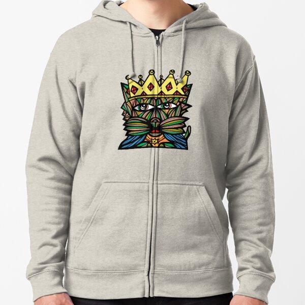 "King Kat" Zipped Hoodie