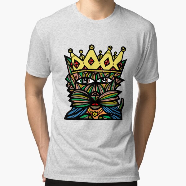 "King Kat" Tri-blend T-Shirt
