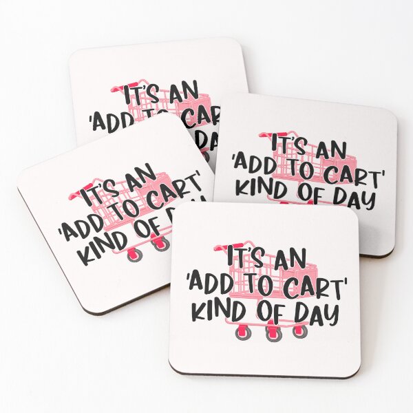 Item preview, It's an add to cart kind of day designed and sold by glitteredgold.
