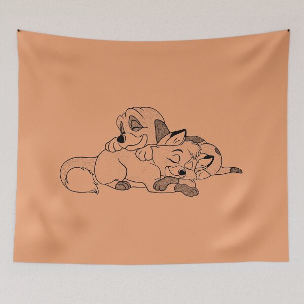Item preview, The fox and the dog designed and sold by Atropa Parcae.