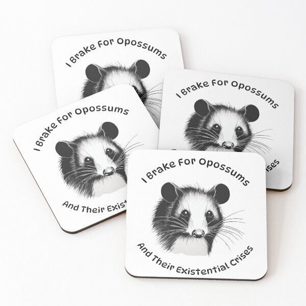 Artikelvorschau, Ich bremse für Opossums entworfen und verkauft von ArtShare.