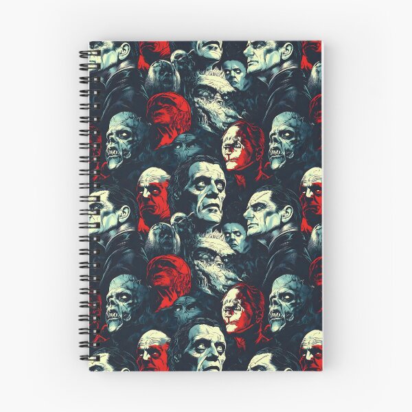 Item preview, Vintage Horror Monsters Seamless Pattern designed and sold by VoyteksDesigns.