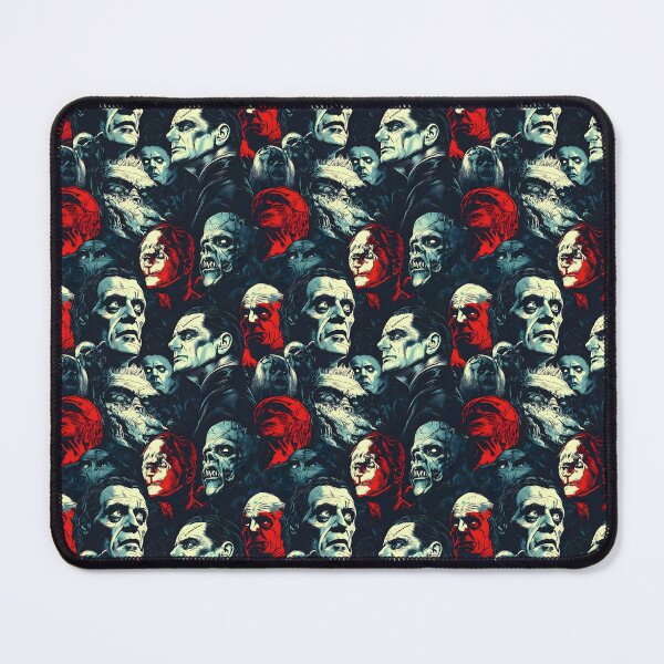 Item preview, Vintage Horror Monsters Seamless Pattern designed and sold by VoyteksDesigns.