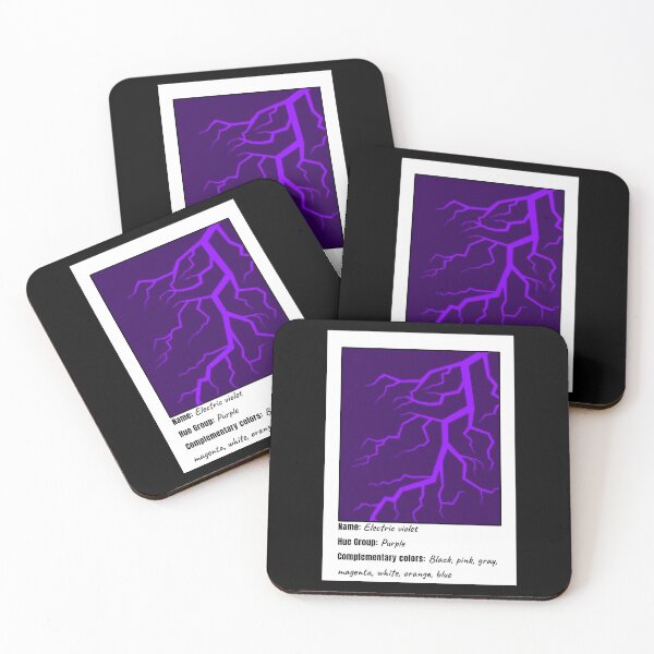 Item preview,  Color spectrum: Electric Violet  designed and sold by Bad Signal Studios .