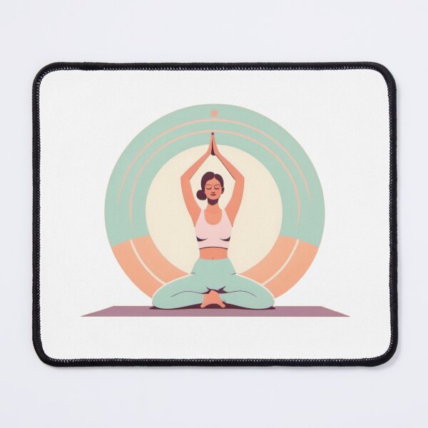 Item preview, Zen Style Yoga – Trendy Graphic Print, Comfortable Fit & Mindful Fashion designed and sold by Eths-Designs.