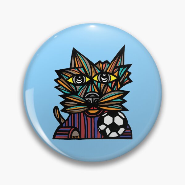 "Kick Kat" Pin