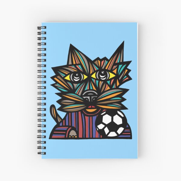 "Kick Kat" Spiral Notebook