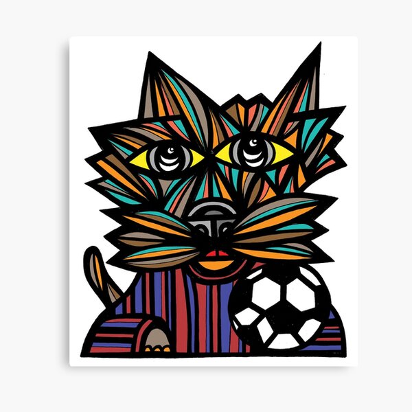 "Kick Kat" Canvas Print