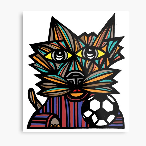 "Kick Kat" Metal Print