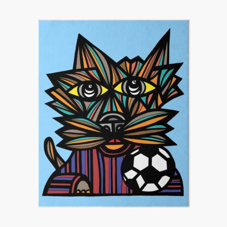 "Kick Kat" Art Board Print