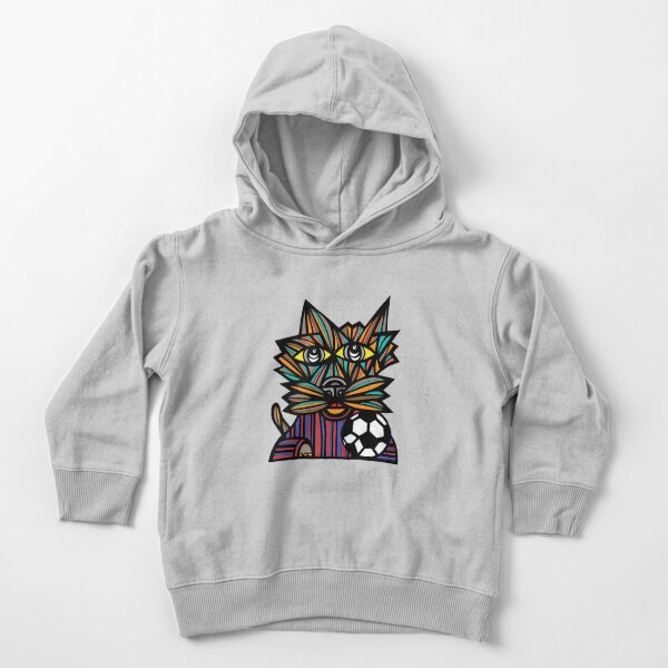 "Kick Kat" Toddler Pullover Hoodie