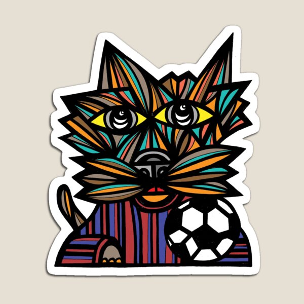 "Kick Kat" Magnet