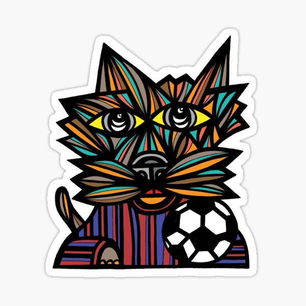 "Kick Kat" Sticker