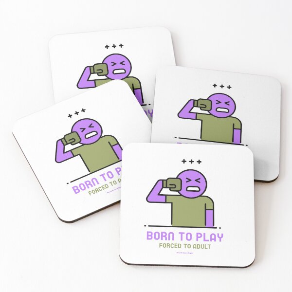 Item preview, Born to Play, Forced to Adult designed and sold by LettsMerchntees.